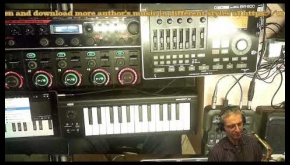 Making Music with iPad Mini, Boss RC 505, Korg MicroKey 25, BR 800, Zoom A1X Four (Track №3)